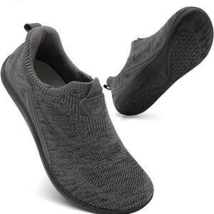 Gray Slip-On Sneakers